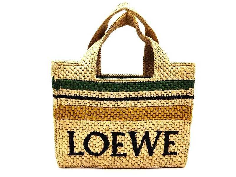 ロエベ買取 2WAY フォント トートバッグ